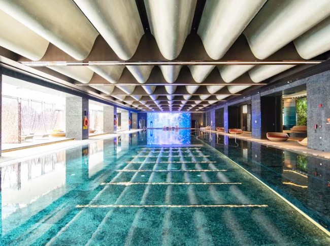 唐山网站建设西安W酒店泳池